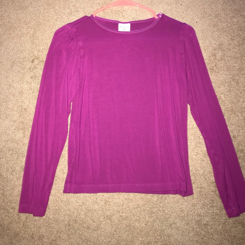 Purple shirt